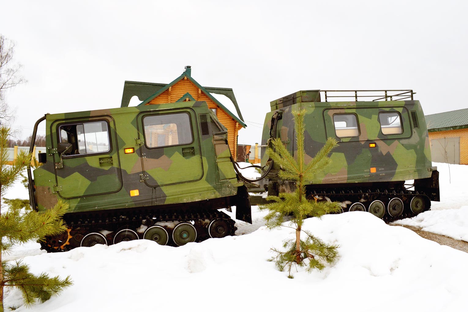 Вездеход «Лось» Hägglunds